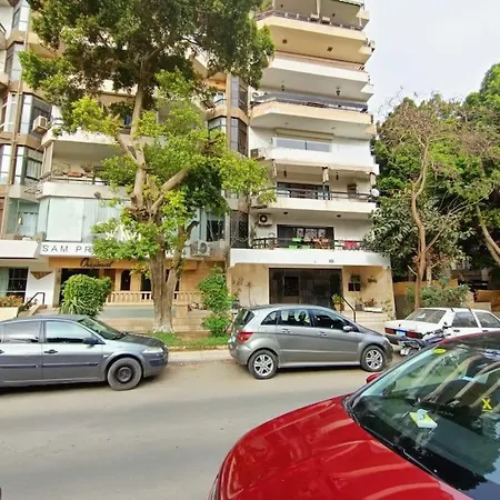 Lovely Furnished 2-Bedroom Apartment With Balcony Cairo Exterior photo